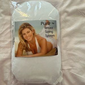 Purlz breast sizing system
